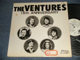 Photo: THE VENTURES -  15TH ANNIVERSARY  : PROMO ONLY  (Ex/Ex++ STOFC) / 1975 JAPAN ORIGINAL "PROMO ONLY" used  LP 