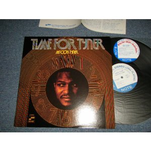 Photo: McCOY TYNER マッコイ・タイナー - TIME FOR TYNER (MINT-/MINT- CRAC) / 1986 JAPAN ORIGINAL  Used LP with SEAL OBI オビ付