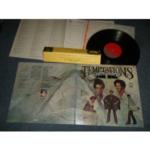 Photo: THE TEMPTATIONS テンプテーションズ - SOLID ROCK ソリッド・ロック (MINT-/MINT) / 1972 JAPAN ORIGINAL "QUAD / 4ch" Used LP With HAT / CAP OBI 