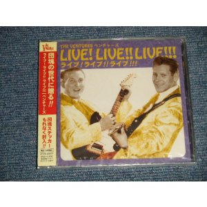 Photo: THE VENTURES ベンチャーズ - LIVE!LIVE!!LIVE!!! (SEALED) / 2008 JAPAN ORIGINAL "BRAND NEW SEALED" CD with OBI