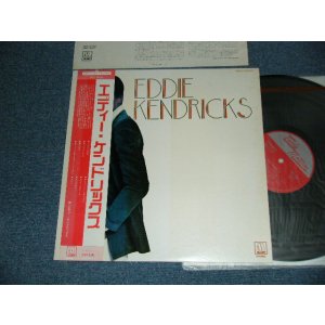 Photo: EDDIE KENDRICKS エディ・ケンドリックス - EDDIE KENDRICKS エディ・ケンドリックス (MINT-/MINT-) / 1973 JAPAN ORIGINAL Used LP With OBI 