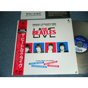 Photo: The BEATLES ザ・ビートルズ -  READY STEADY GO! SPECIAL EDITION ザ・ビートルズ・ライヴ (MINT-/MINT) / 1995 JAPAN ORIGINAL Used LASERDISC with OBI