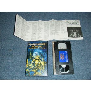 Photo: IRON MAIDEN アイアン・メイデン - 死霊復活 LIVE AFTER DEATH (MINT-/MINT) / 1985 JAPAN ORIGINAL "NTSC SYSTEM" Used VHS VIDEO 