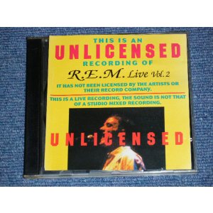 Photo: R.E.M. - R.E.M. Live Vol. 2 (Ex/MINT) / AUSTRALIA ORIGINAL COLLECTOR'S (BOOT)  Used CD 