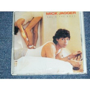 Photo: MICK JAGGER of THE ROLLING STONES - SHE'S THE BOSS (Ex+++/MINT)  / 1985 JAPAN ORIGINAL used CD 
