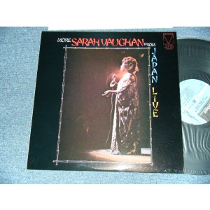 Photo: SARAH VAUGHAN サラ・ヴォーン - MORE SARA VAUGHAN FROM JAPAN LIVE (MINT-/MINT-) / 1986 JAPAN Used LP