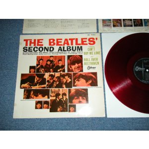 Photo: THE BEATLES - SECOND ALBUM (¥1500 Price Mark) (Ex+++/Ex+++) / 1964 JAPAN ORIGINAL "RED WAX Vinyl" MONO Used LP