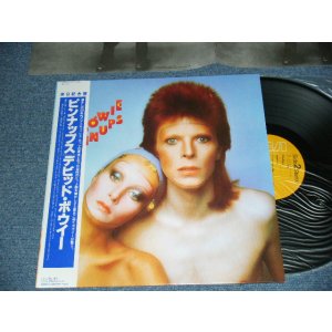 Photo: DAVID BOWIE デビッド・ボウイ - PINUPS ピンナップス (MINT-/MINT) / 1982 Version JAPAN REISSUE Used LP with OBI