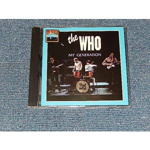 Photo: THE WHO - MY GENERATION(MINT-/MIN) / 1991 EEC / EU COLLECTOR'S BOOT Used CD 