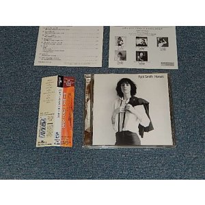 Photo: PATTI SMITH パティ・スミス - HORSES (MINT-/MINT) / 1996 JAPAN Used CD with OBI
