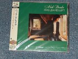 Photo: NICK DRAKE ニック・ドレイク - FIVE LEAVES LEFT ファイヴ・リーヴス・レフト(SEALED /  2010 JAPAN "BRAND NEW SEALED" CD With OBI