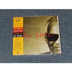 Photo: RAY CHARLES レイ・チャールズ - MY WORLD ア・ソング・フォー・ユー (SEALED) / 1993 JAPAN "PROMO" "BRAND NEW SEALED" CD With OBI