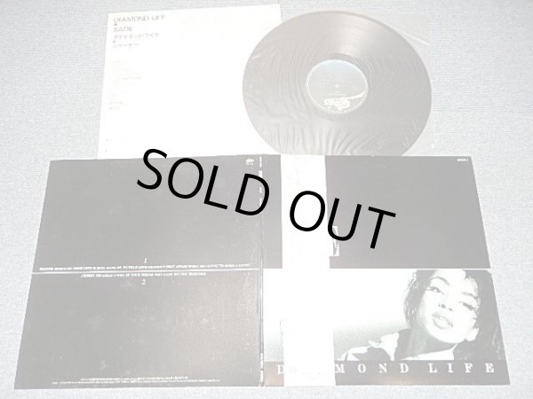Photo1: SADE シャーデー - DIAMOND LIFE (MINT-/MINT-) / 1984 JAPAN ORIGINAL "GATEFOLD COVER Version" Used LP with OBI