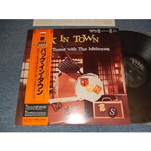 Photo: MEL TORME with The MELTONES メル・トーメ - BACK IN TOWN (MINT-/MINT-) /  1986 Version Japan REISSUE Used LP with OBI