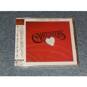 Photo: CARPENTERS カーペンターズ - A SONG FOR YOU ア・ソング・フォー・ユー  (SEALED) / 2000 JAPAN "BRAND NEW SEALED" CD With OBI
