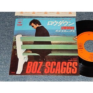 Photo: BOZ  SCAGGS  ボズ・スキャッグス - A) BLOWDOWN  B) HARBOR LIGHT 港の灯 (Ex+++/MINT-) / 1976 JAPAN ORIGINAL Used 7" Single 
