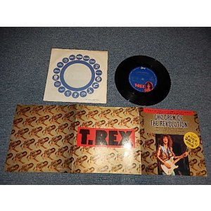 Photo: T-REX T.レックス - A) CHILDREN OF THE REVOLUTION B-1) JITTERBUG LOVE B-2)SUNKEN RAGS (Ex+++/Ex+++ Visual Grade) / 1972 JAPAN ORIGINAL Used 7"45 With PICTURE COVER