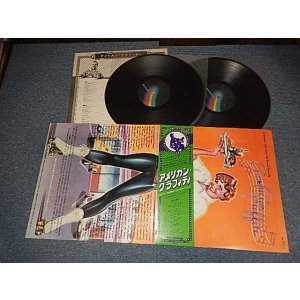 Photo: Soundtrack V.A. Various - AMERICAN GRAFFITI :41 Original Hits From The Sound Track Of American Graffiti (Ex+++/MINT-) / 1973 Japan ORIGINAL Used 2-LP  with OBI
