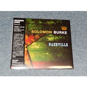Photo: SOLOMON BURKE ソロモン・バーク - NASHVILLE ナッシュヴィル~キング・ソロモン・シングス・リズム&カントリー (SEALED) / 2006 JAPAN + IMPORT 輸入盤国内仕様 "BRAND NEW SEALED" CD with OBI  オビ付き