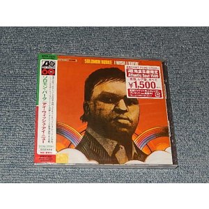 Photo: SOLOMON BURKE ソロモン・バーク - I WISH I KNEW アイ・ウィッシュ・アイ・ニュー (SEALED) / 2007 JAPAN "BRAND NEW SEALED" CD with OBI  オビ付き