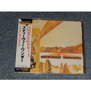 Photo: STEVIE WONDER  スティービー　スティーヴィー・ワンダー - INNERVISIONS インナーヴィジョンズ (SEALED) / 2007 JAPAN "BRAND NEW SEALED" CD with OBI  オビ付き