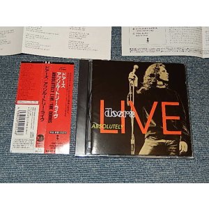Photo: THE DOORS ザ・ドアーズ - ABSOULUTELY LIVE (MINT-/MINT) / 1996 JAPAN ORIGINAL Used CD with OBI