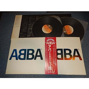 Photo: ABBA アバ - GREATEST HITS 24 (Ex+++/MINT-) /1979 JAPAN ORIGINAL Used 2-LP with OBI