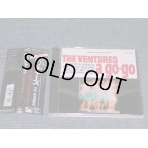 Photo: THE VENTURES - A GO GO / 1989 JAPAN ORIGINAL Used  CD With OBI 