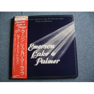 Photo: EMERSON LAKE & PALMER -  WELCOME BACK MY FRIENDS TO THE SHOW THAT NEVER ENDS  LADIES AND GENTLEMEN  /  1974 JAPAN  3LP + OBI 