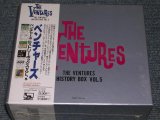 Photo: THE VENTURES - THE VENTURES HISTORY BOX VOL.5  / 1992 JAPAN ORIGINAL Promo Sealed 4 CD BOXSET 