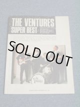 Photo: THE VENTURES - ( BAND SCORE )  SUPER BEST/ 1991  1st Press? VERSION Used BOOK