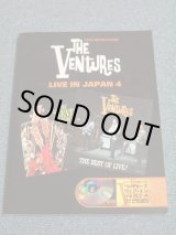 Photo: THE VENTURES - LEAD GUITAR SCORE  LIVE IN JAPAN 4 : THE BEST OF LIVE   With CD  /  2000 JAPAN  Used BOOK + CD 