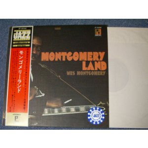 Photo: WES MONTGOMDERY - MONTGOMERY LAND  w/Obi + RED WAX + WHITE LABEL PROMO 