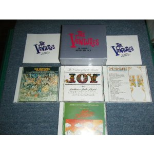 Photo: THE VENTURES - THE VENTURES HISTORY BOX VOL.5  / 1992 JAPAN ORIGINAL USED 4 CD BOX SET  With OBI