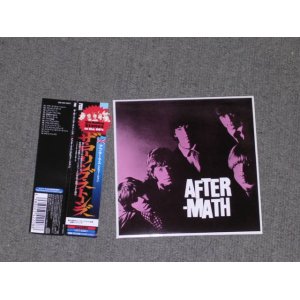 Photo: ROLLING STONES - AFTERMATH ( UK VERSION )/  2006 JAPAN Mini-LP Paper-Sleeve CD used With OBI + 2 CARDS  
