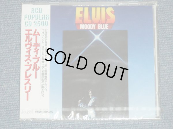 Photo1: ELVIS PRESLEY - MOODY BLUE  / 1989(?) JAPAN Original Brand New Sealed CD  found DEAD STOCK!!!