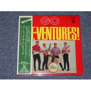 Photo: THE VENTURES - GO WITH  THE  VENTURES  ( 2 in 1 MONO & STEREO / MINI-LP PAPER SLEEVE CD )  / 2006 JAPAN ONLY Brand New Sealed CD 