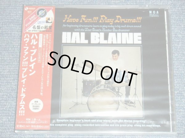 Photo1: HAL BLAINE - HAVE FUN!!! PLAY DRUMS!!! / 2002  JAPAN ORIGINAL Brand New Sealed   CD 