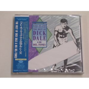 Photo: DICK DALE & HIS DEL-TONES - KING OF THE SURF GUITAR  THE BEST OF / 1995 JAPAN ORIGINAL SEALED CD With OBI 