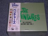 Photo: THE VENTURES - THE VENTURES HISTORY BOX VOL.1  / 1992 JAPAN ORIGINAL PROMO Sealed 4 CD BOXSET  