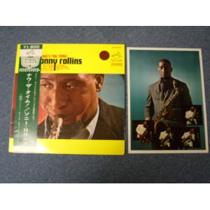 Photo: SONNY ROLLINS - NOW'S THE TIME !  w/ OBI + BONUS PIN-UP