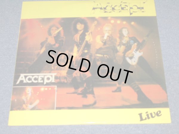 Photo1: ACCEPT - LIVE METAL HEART ATTACK STUTTGART 8.3.85  / 1985  ORIGINAL  COLLECTORS  2 LP