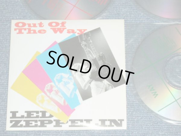 Photo1: LED ZEPPELIN -  OUT OF THE WAY ( LIVE AT MAY 18. 1977 )   /  COLLECTORS(BOOT) Mini-LP PAPER SLEEVE Used 3CD