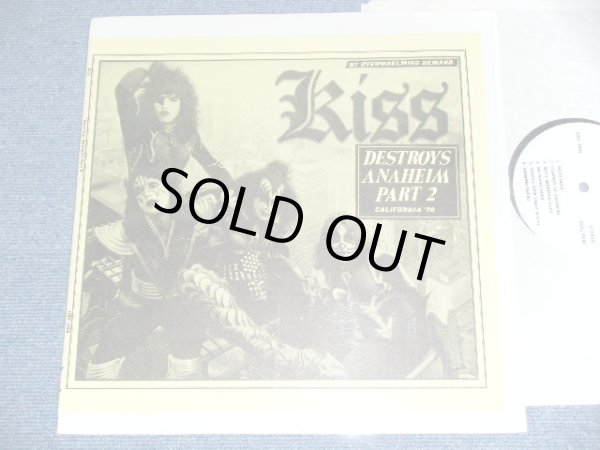 Photo1: KISS - DESTROYS ANAHEIM PART 2 CALIFORNIA '76 / COLLECTORS ( BOOT ) Used LP