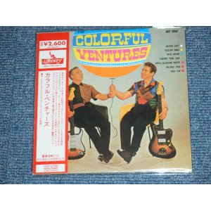 Photo: THE VENTURES - THE COLORFUL VENTURES  ( 2 in 1 MONO & STEREO / MINI-LP PAPER SLEEVE CD )  / 2006 JAPAN Promo Brand New Sealed CD 
