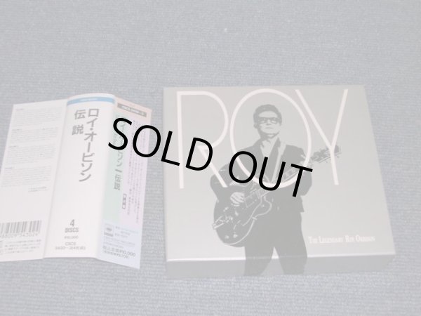 Photo1: ROY ORBISON -  THE LEGENDARY ROY ORBISON   / 1990 JAPAN ORIGINAL Used 4CD Boxset With OBI + BOOKLET  