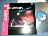 Photo: THE VENTURES - ORIGINAL MEMBER ( LIVE IN JAPAN 1984) / 1984 JAPAN original  'NTSC' SYSTEM used LASER DISC With OBI 