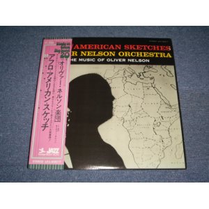 Photo: OLIVER NELSON オリバー・ネルソン & ORCHESTRA  - AFRO-AMERICAN SKETCHES ( STURDY IN GREAT BIG BAND 20 Series ) / 1975 JAPAN Used LP With OBI 