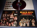 Photo: BEACH BOYS - CONCERT With 4 PAGE BOOKLET / 1960s JAPAN ORIGINAL RED WAX LP 