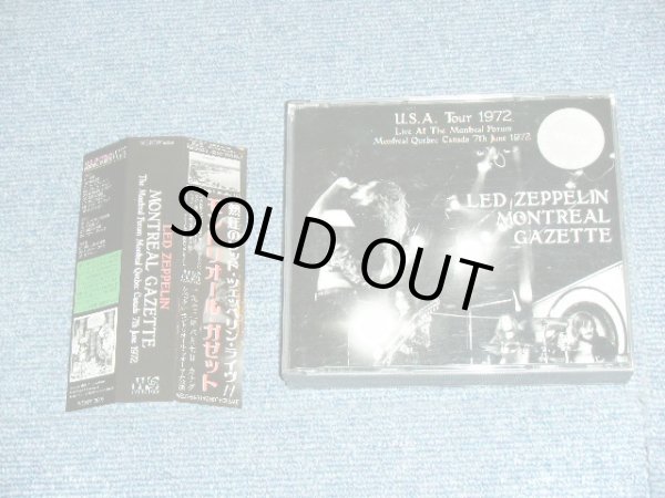 Photo1: LED ZEPPELIN -  MONTREAL GAZETTE  / 2005 RELEASE COLLECTORS 3CD's With OBI 